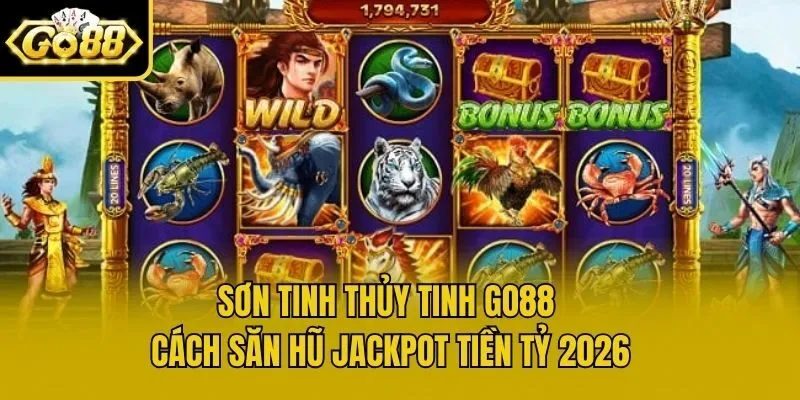 Sơn Tinh Thủy Tinh Go88 - Cách Săn Hũ Jackpot Tiền Tỷ 2026