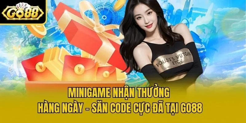Minigame Nhận Thưởng Hàng Ngày - Săn Code Cực Đã Tại Go88